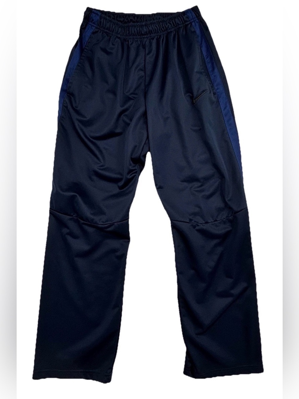 Vintage Nike Epic Performance Training Pants Mens Large Navy Blue Track Running
